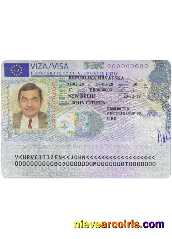 CROATIA schengen visa